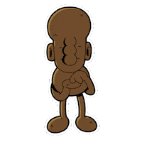 Cartoon Stone Sticker