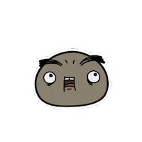 Cartoon Stone Sticker
