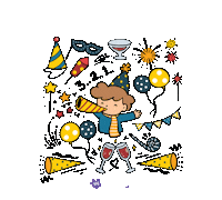 Happy New Year Sticker by My Weekend Plan