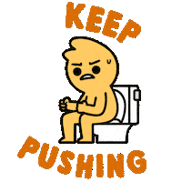 Keep Going Lets Go Sticker