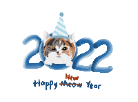 Happy New Year Christmas Sticker