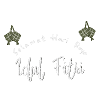 Ketupat Idulfitri Sticker