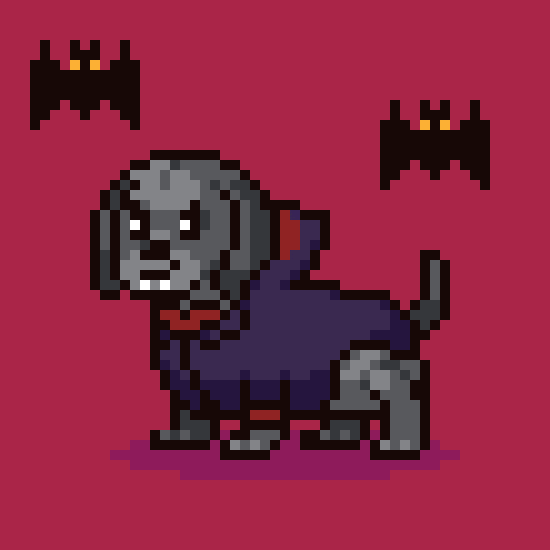 Dog Pixel GIF by Abstract HotDogs