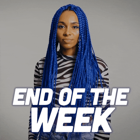 Its Friday Weekend GIF by Sealed With A GIF