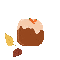 Carrot Pastry Sticker by Letablierdechloe