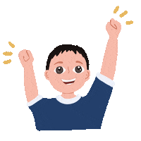 Happy Kids Sticker by Lactamil