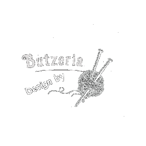 Butzeria giphygifmaker knitting yarn knit Sticker