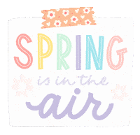 Spring Season Sticker