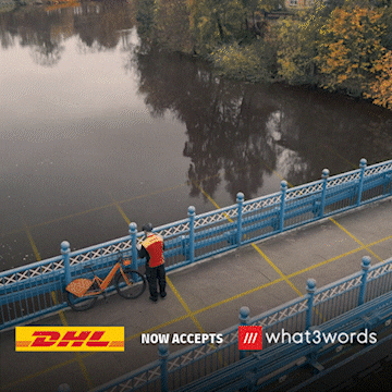 Delivery Bridge GIF by what3words
