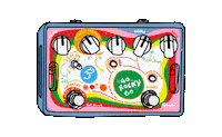 Stompbox Effect Pedal Sticker by Aclam Guitars