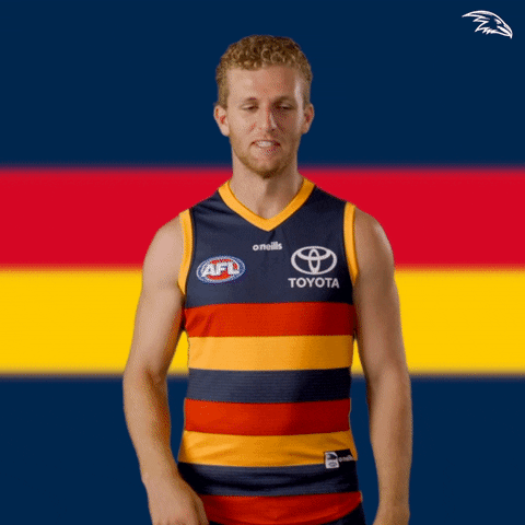 Afl Think GIF by Adelaide Crows
