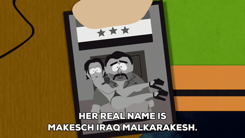 makesch iraq malkarakesh talking GIF by South Park 