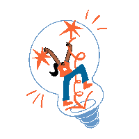 Illustration Eyes Sticker by IOLLA