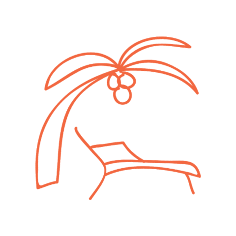 Summer Beach Sticker