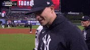 New York Yankees Hug GIF by MLB
