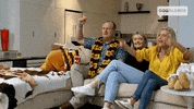 Happy Watching Tv GIF by Gogglebox Australia