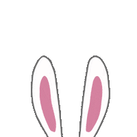 Bunny Easter Sticker