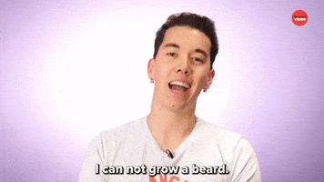 I Can Not Grow A Beard