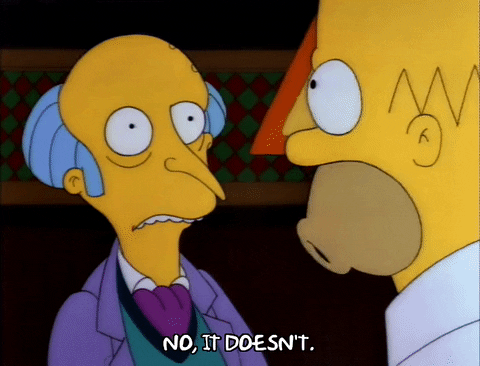 Sad Season 3 GIF by The Simpsons