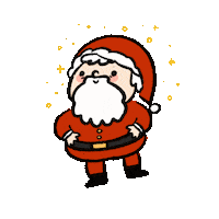 Santa Claus Christmas Sticker