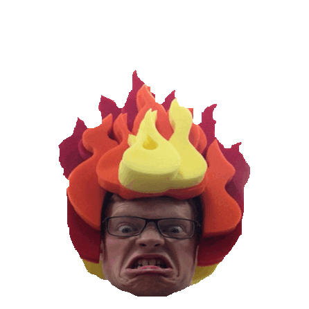 fire ginger STICKER by imoji
