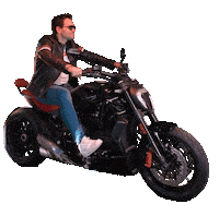 Motorcycle Chopper Sticker by MPCoachings