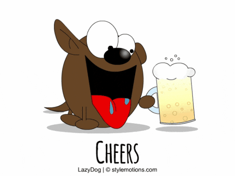 Cheers Bier GIF by stylemotions