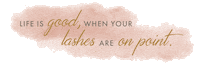 Life Is Good Sticker by Bel'lashes