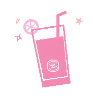 Summer Drink Sticker by SENZABELA