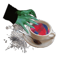 Tired Coffee Time Sticker