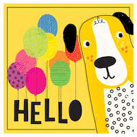 Dog Hello GIF by American Crafts
