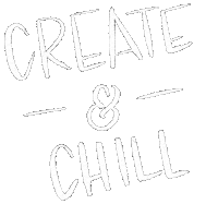 laniletter chill lettering create writing Sticker