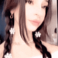 Merry Christmas Girl GIF