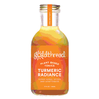 Plant Based Beverage Sticker by Goldthread Tonics