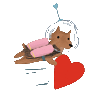 Valentines Day Love Sticker by Andrea Caceres