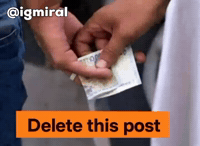 Delete This Money Transfer GIF