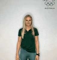 Hang Loose Peace Out GIF by AUSOlympicTeam