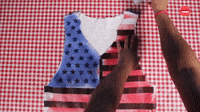 American Flag Tank