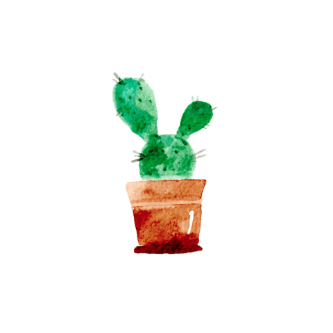Plants Cactus Sticker by Hello Ginger