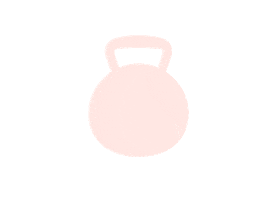 goalsandgracefitness goals grace kettlebell dumbbells Sticker