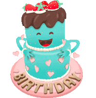 Happy Birthday Sticker by MCD Studio