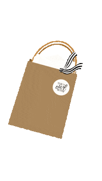Theowlbox vintage shopping shop gift Sticker