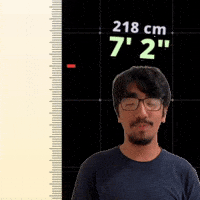 7' 2"