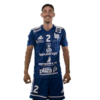 Happy Hand Sticker by GRAND BESANÇON DOUBS HANDBALL