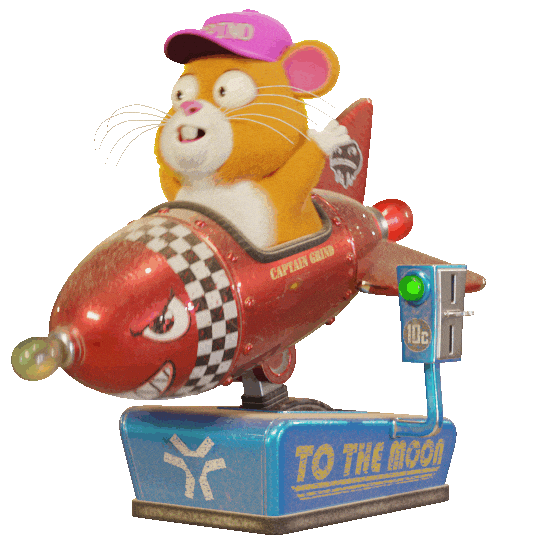 You Rock To The Moon Sticker by Grind