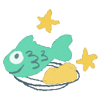Star Eating Sticker by Mediatoon Distribution