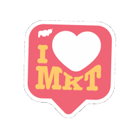 Social Media Heart Sticker by Pop Comunicação