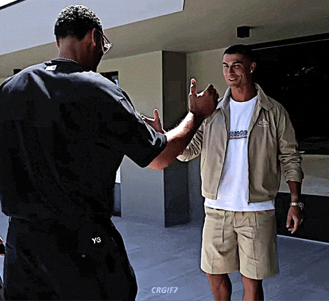 Cristiano Ronaldo Hug GIF