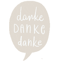 Thanks Sticker by eulenschnitt