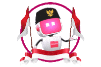 17 Agustus Indonesia Sticker by Smartfren 4G